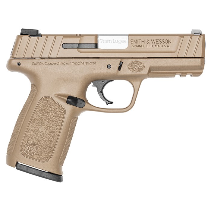 SW SD9VE 9MM 4'' FDE NTS 16RD - Taurus Savings